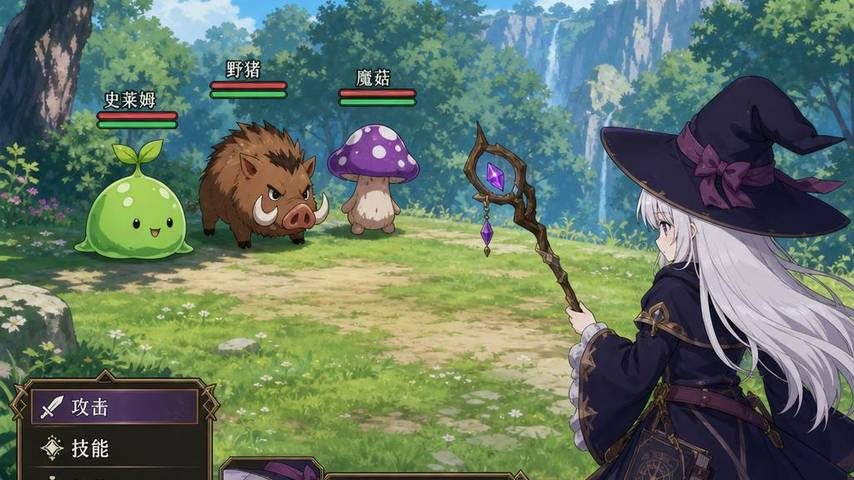 魔女秘药 角色养成 场景图 6